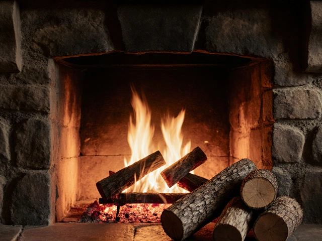 Сколько горят дрова в камине: точный срок и факторы