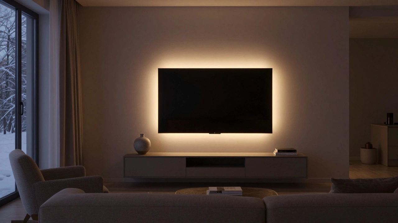 Где поставить телевизор вместо камина: лучшие места и как не ошибиться