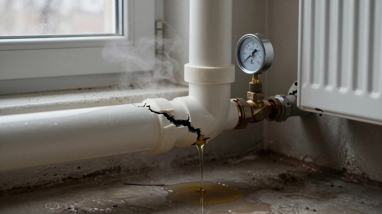 Какая труба не рекомендуется для горячей воды в системе отопления